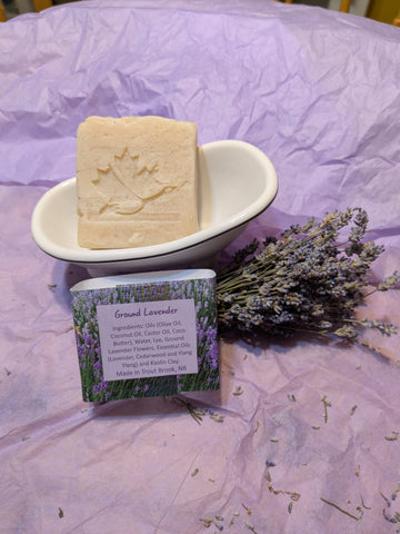 Hot Processed Ground Lavender (approx. 110 grams)