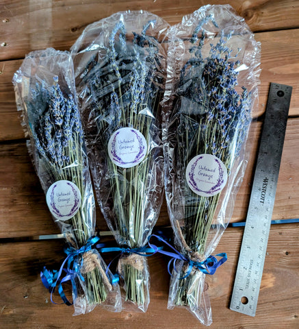 Dried lavender bunches, 100+ stems (Miramichi Area Only)
