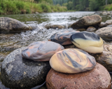 River Rock Soap — Lavender, Sandalwood & Orange (60g)