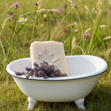 Hot Processed Lavender Soap with Patchouli & Cedarwood