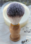 Wood Handle Shaving Brush with Bear Fur