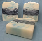 Kaolin Clay and Activated Charcoal Face and Body Soap (approx. 75 grams)