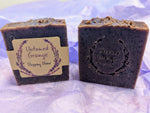 Stepping Stones Exfoliating Soap with Pumice Stone Powder and Ground Lavender (approx. 110 grams)