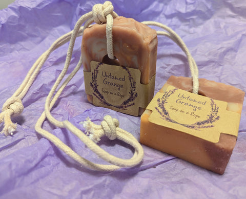 Soap on a Rope (approx. 135 grams)